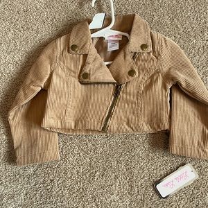Little Lass baby girls cropped jacket